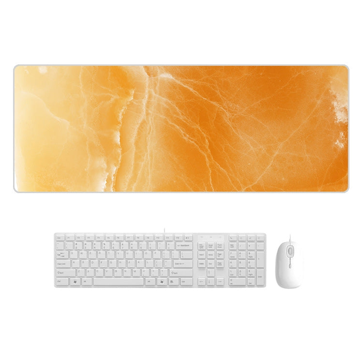 Marbling Wear-Resistant Rubber Mouse Pad, 300x700x3mm