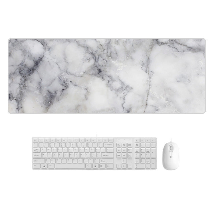 Marbling Wear-Resistant Rubber Mouse Pad, 300x700x3mm