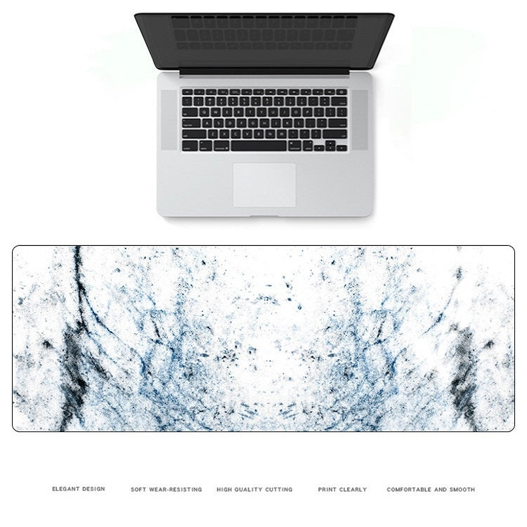 Marbling Wear-Resistant Rubber Mouse Pad, 300x700x3mm