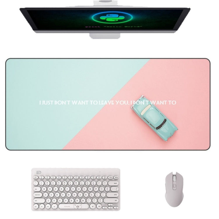 AM-DM01 Rubber Protect The Wrist Anti-Slip Office Study Mouse Pad, 300x700x3mm, 300x700x4mm, 300x700x5mm