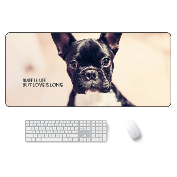 AM-DM01 Rubber Protect The Wrist Anti-Slip Office Study Mouse Pad, 300x700x3mm, 300x700x4mm, 300x700x5mm