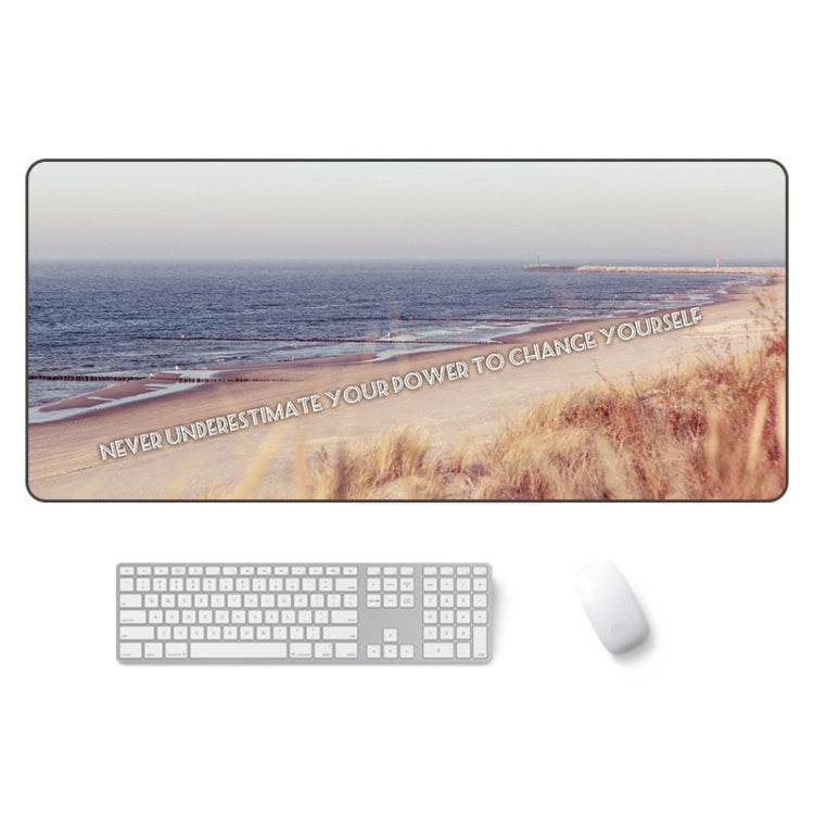 AM-DM01 Rubber Protect The Wrist Anti-Slip Office Study Mouse Pad, 300x700x3mm, 300x700x4mm, 300x700x5mm