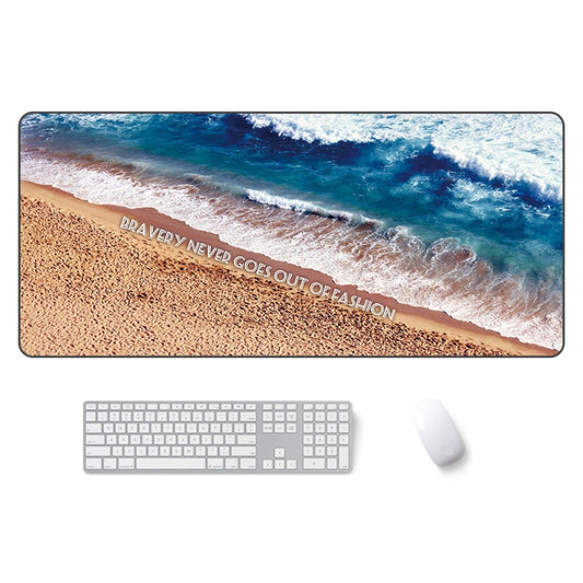 AM-DM01 Rubber Protect The Wrist Anti-Slip Office Study Mouse Pad, 400x900x4mm, 400x900x5mm