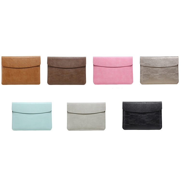 Horizontal Litchi Texture Laptop Bag Liner Bag For MacBook, 11 Inch A1370 / 1465, 12 Inch A1534