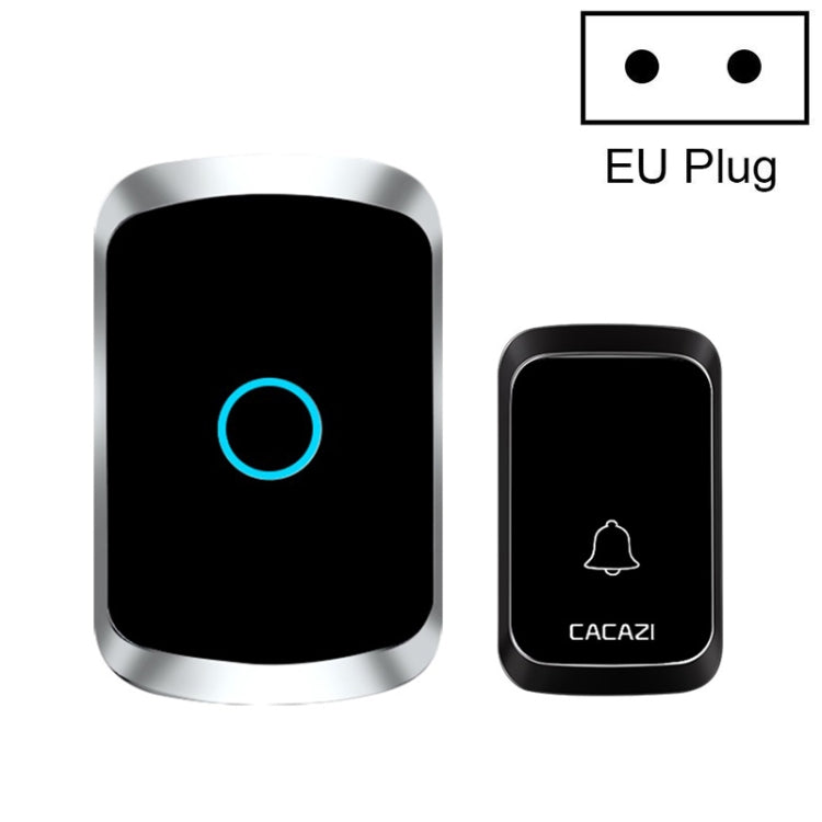 CACAZI A50 1 For 1 Wireless Music Doorbell without Battery, US Plug, EU Plug, UK Plug