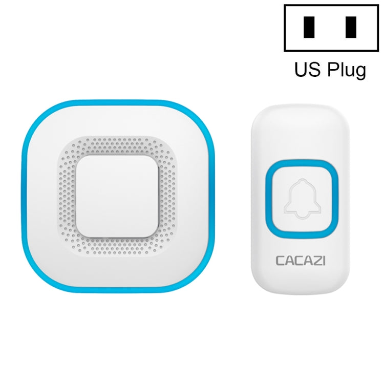 CACAZI V028F Wireless Music Doorbell without Battery, US Plug, EU Plug, UK Plug