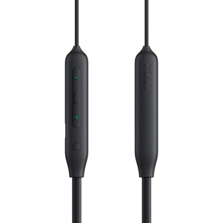 OPPO Enco M33 Hanging Neck Sports Bluetooth Earphones Long Battery Life Gaming Music Headphones, OPPO Enco M33 (Black), OPPO Enco M33 (Green)