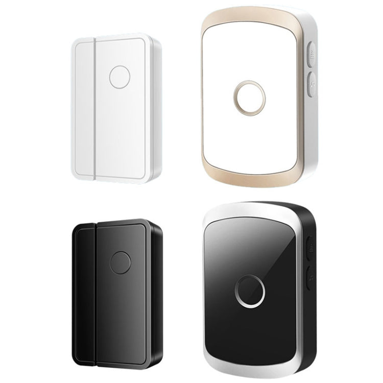 CACAZI 1 For 3 Split Type Door Opening Sensor Reminder Smart Wireless Doorbell Alarm, US Plug, EU Plug, UK Plug, AU Plug