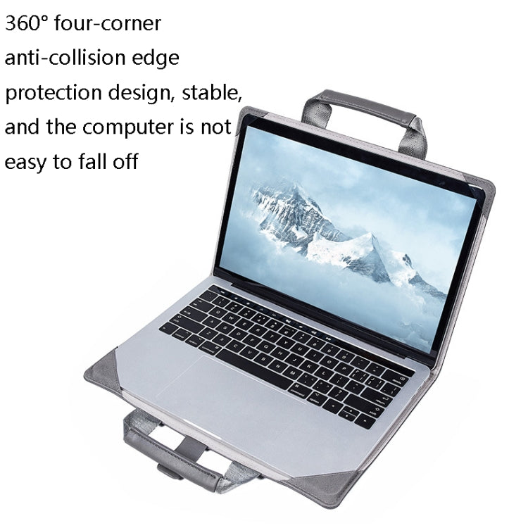 Book Style Laptop Protective Case Handbag For Macbook, 12 inch, 13 inch, 14 inch