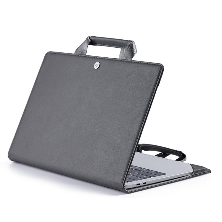 Book Style Laptop Protective Case Handbag For Macbook, 15 inch, 16 inch