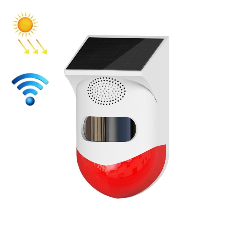 Outdoor Waterproof Solar Infrared Alarm, Spec:, Independent, Remote Control, Wireless, Recording