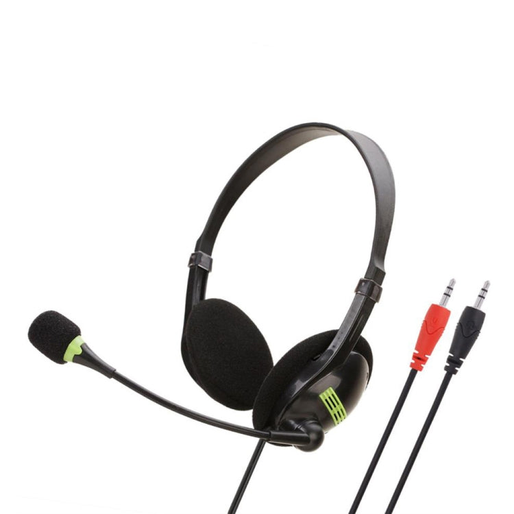 Head-Mounted Wired Headset With Microphone, Style:, GAE-440 A, GAE-440 B, GAE-109