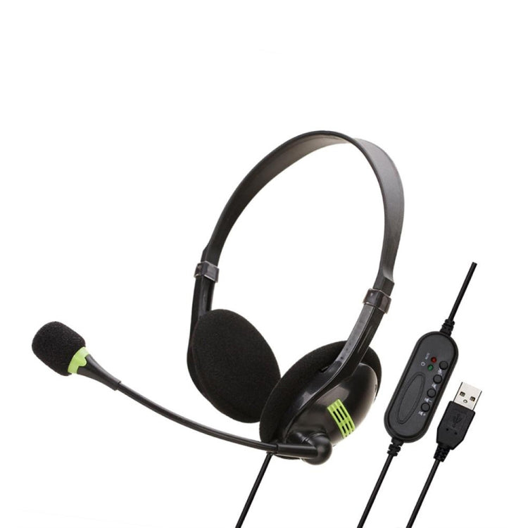 Head-Mounted Wired Headset With Microphone, Style:, GAE-440 A, GAE-440 B, GAE-109