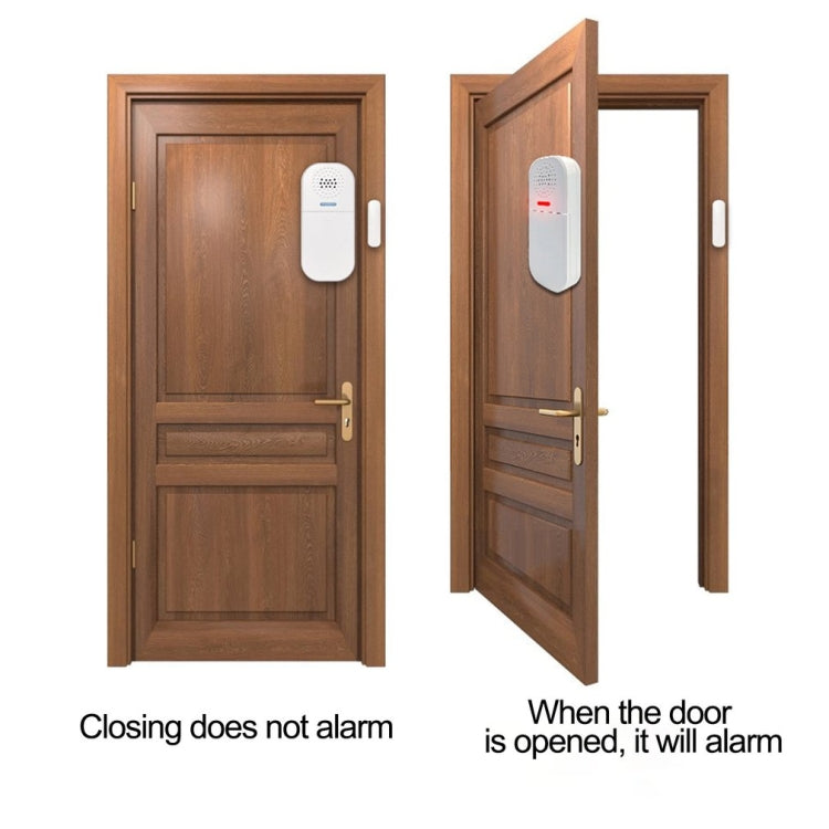 MC-05 130dB Remote Door Magnetic Alarm With Light Reminder