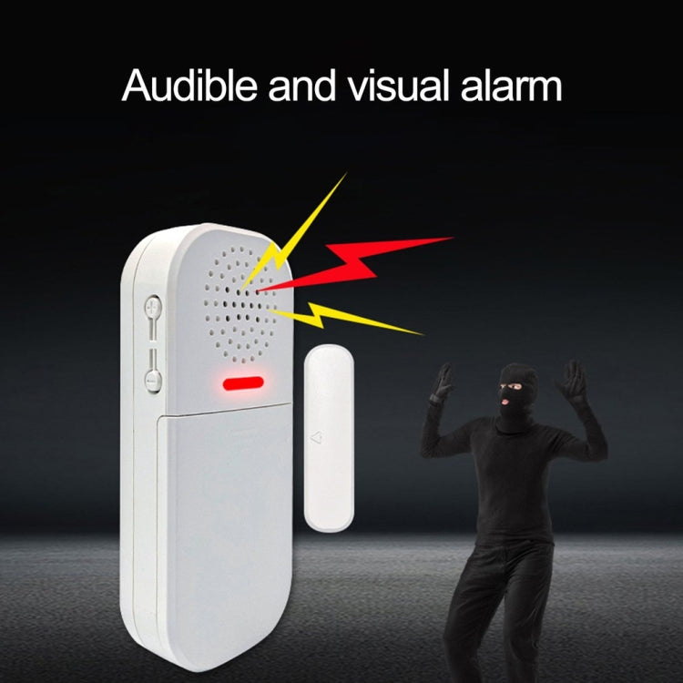 MC-05 130dB Remote Door Magnetic Alarm With Light Reminder