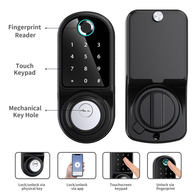 F31 App Graffiti Password Fingerprint Smart Lock