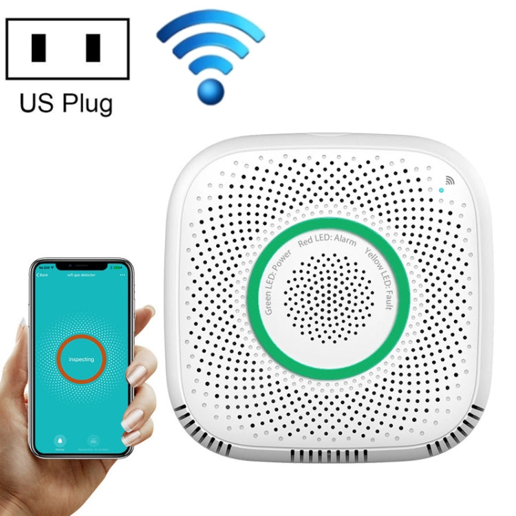 TY-GSA-87 Smart Home WIFI Gas Detector, EU Plug, US Plug, UK Plug