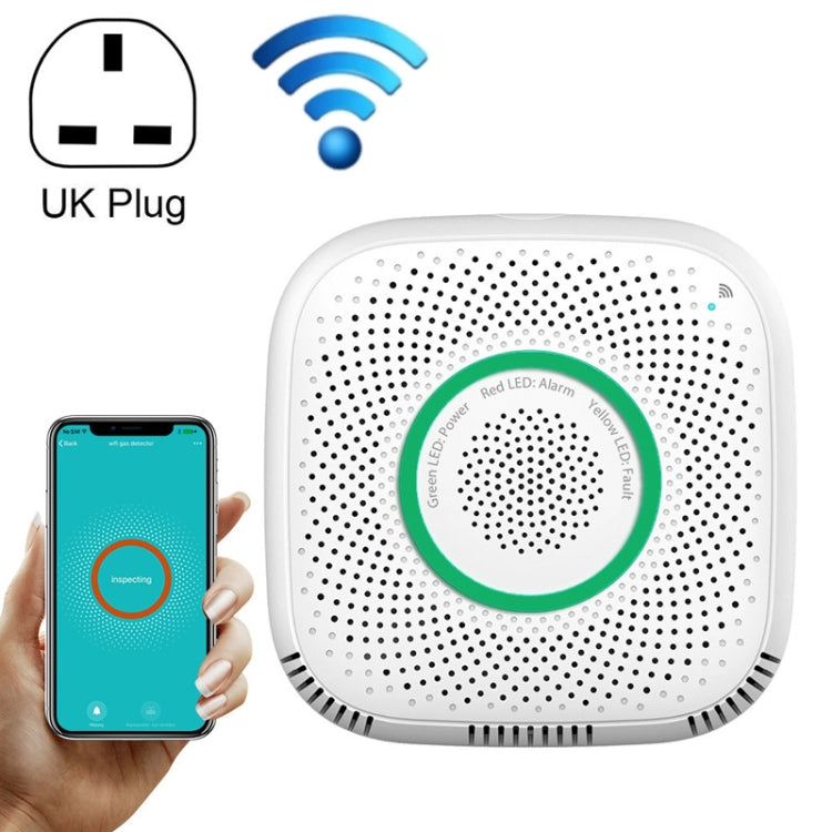 TY-GSA-87 Smart Home WIFI Gas Detector, EU Plug, US Plug, UK Plug