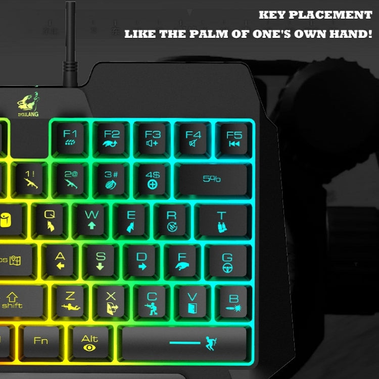 ZIYOU LANG K15 Robotic Sense One-Handed Gaming Keyboard, ZIYOU LANG K15