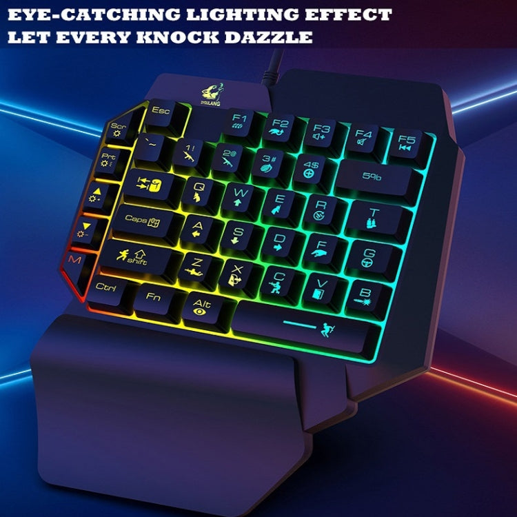 ZIYOU LANG K15 Robotic Sense One-Handed Gaming Keyboard, ZIYOU LANG K15