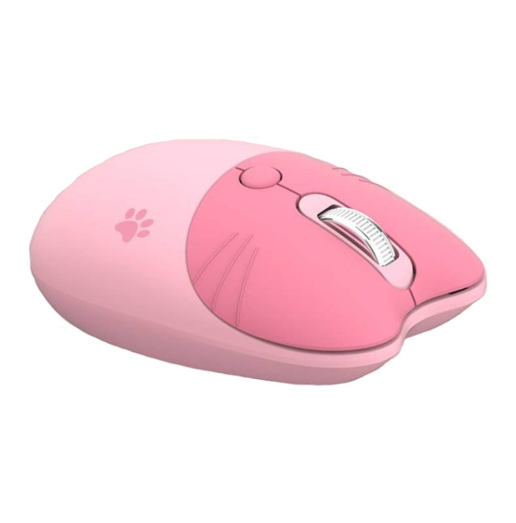 M3 3 Keys Cute Silent Laptop Wireless Mouse, Spec:, Wireless Version (Vitality Pink), Wireless Version (Dream Blue), Wireless Version (Milk Tea), Bluetooth Wireless Version (Milk Tea), Bluetooth Wireless Version (Pink), Bluetooth Wireless Version (Red)