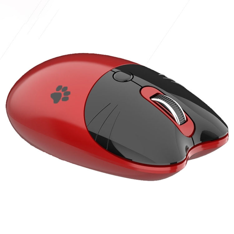 M3 3 Keys Cute Silent Laptop Wireless Mouse, Spec:, Wireless Version (Vitality Pink), Wireless Version (Dream Blue), Wireless Version (Milk Tea), Bluetooth Wireless Version (Milk Tea), Bluetooth Wireless Version (Pink), Bluetooth Wireless Version (Red)