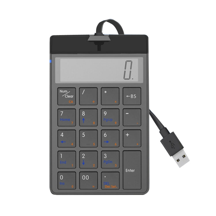 Sunreed SKB886S 19 Keys Wired Keypad With Digital USB Interface, Cable Length: 1.5m, Wired White, Wired Black