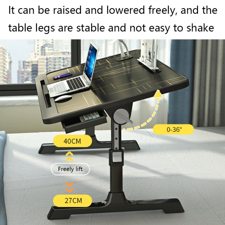 N6 Liftable and Foldable Bed Computer Desk, Style:, Basic Type, Drawer Type, Drawer+Shelf, Drawer+USB, Drawer+Shelf+USB