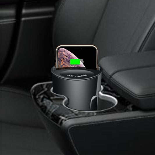 Car Cup 4 In 1 Wireless Charger Support 15W/10W/7.5W/5W Wireless Charging, X13