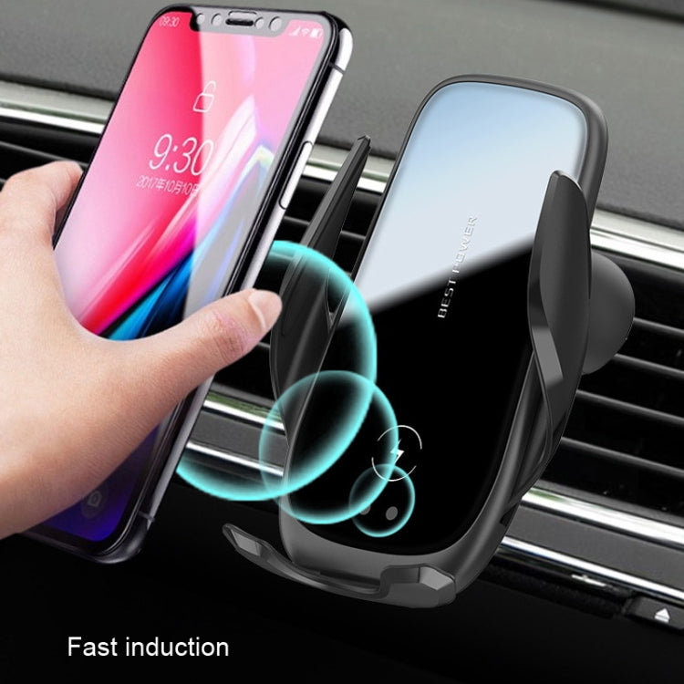 M11 Automatic Electromagnetic 15W Car Wireless Charging Bracket, M11