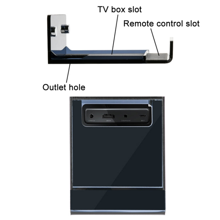 Set Top Box Wall Storage Mount For Amazon Fire TV, For Amazon Fire TV