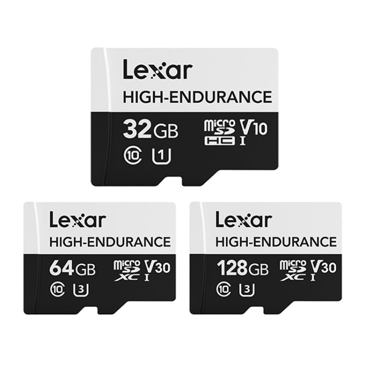 Lexar LSDM10 Security Surveillance Camera Dash Cam Memory Card, 32GB, 64GB, 128GB