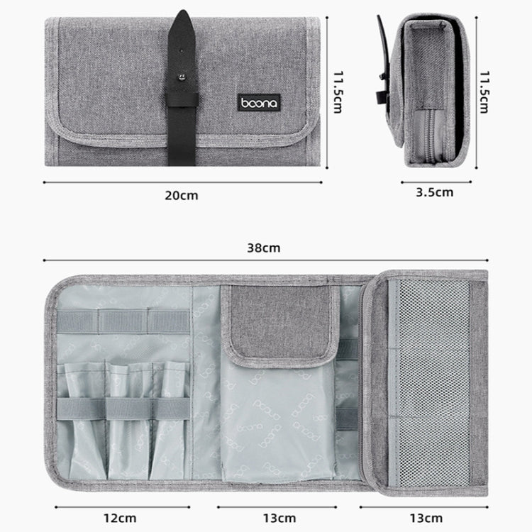 Baona BN-A003 Multifunctional Folding Data Cable Protection Bag, BN-A003