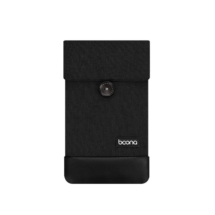 Baona Waterproof Data Cable Protective Bag, Spec:, Small (Gray), Small (Black), Large (Gray), Large (Black), Hidden Buckle Small (Gray), Hidden Buckle Small (Black), Hidden Buckle large (Gray), Hidden Buckle Large (Black)