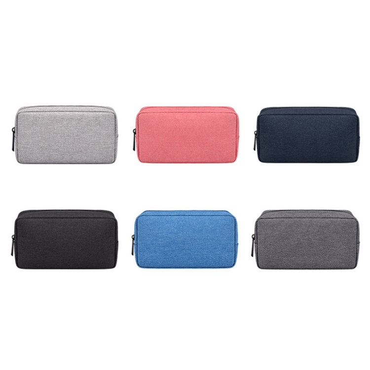 DY01 Digital Accessories Storage Bag, Spec:, Small (Maid Gray), Small (Beauty Pink), Small (Mysterious Black), Small (Sky Blue), Small (Navy Blue), Small (Dark Gray), Large (Maid Gray), Large (Beauty Pink), Large (Mysterious Black), Large (Navy Blue)