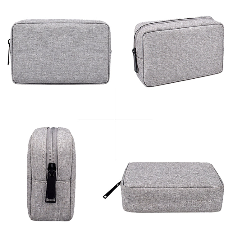 DY01 Digital Accessories Storage Bag, Spec:, Small (Maid Gray), Small (Beauty Pink), Small (Mysterious Black), Small (Sky Blue), Small (Navy Blue), Small (Dark Gray), Large (Maid Gray), Large (Beauty Pink), Large (Mysterious Black), Large (Navy Blue)