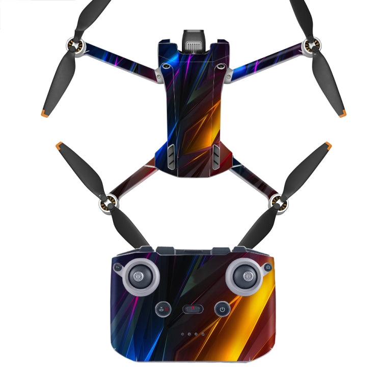 Flat Style Waterproof Anti-Scratch Sticker For DJI Mini 3 Pro, RC-N1 Ordinary Version