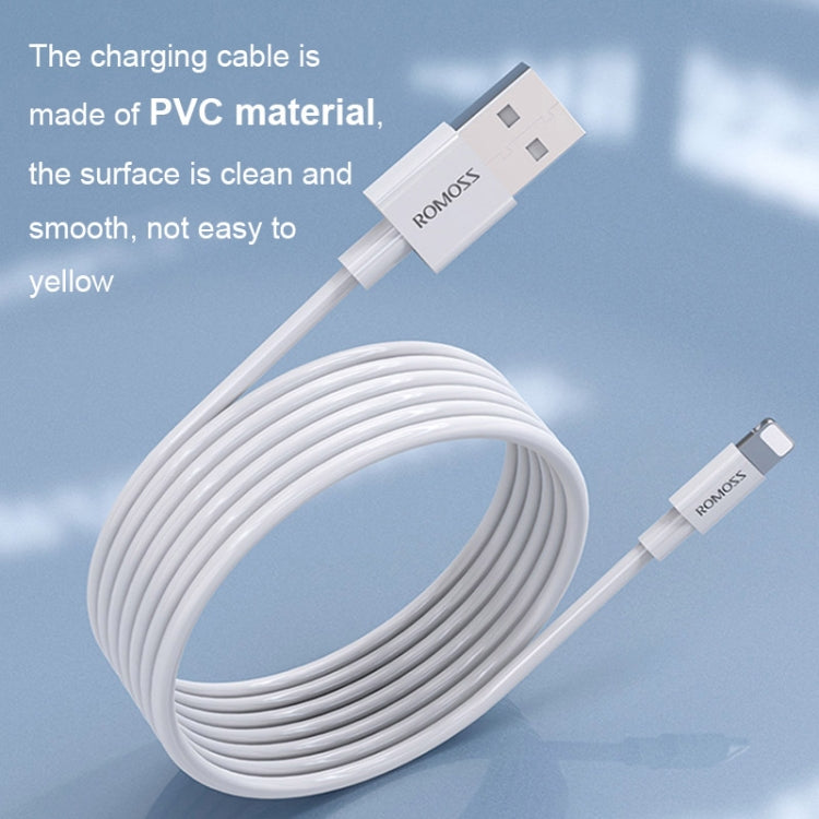 ROMOSS CB12 Universal Mobile Phone USB Data Cable, Length:, 0.2m, 1m, 1.5m, 2m, 3m