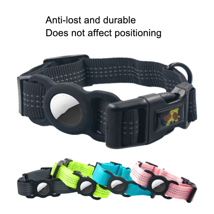 PUGGA GG1002 Polyester Pet Collars Dog GPS Device Protector Collar, Size:, M, L