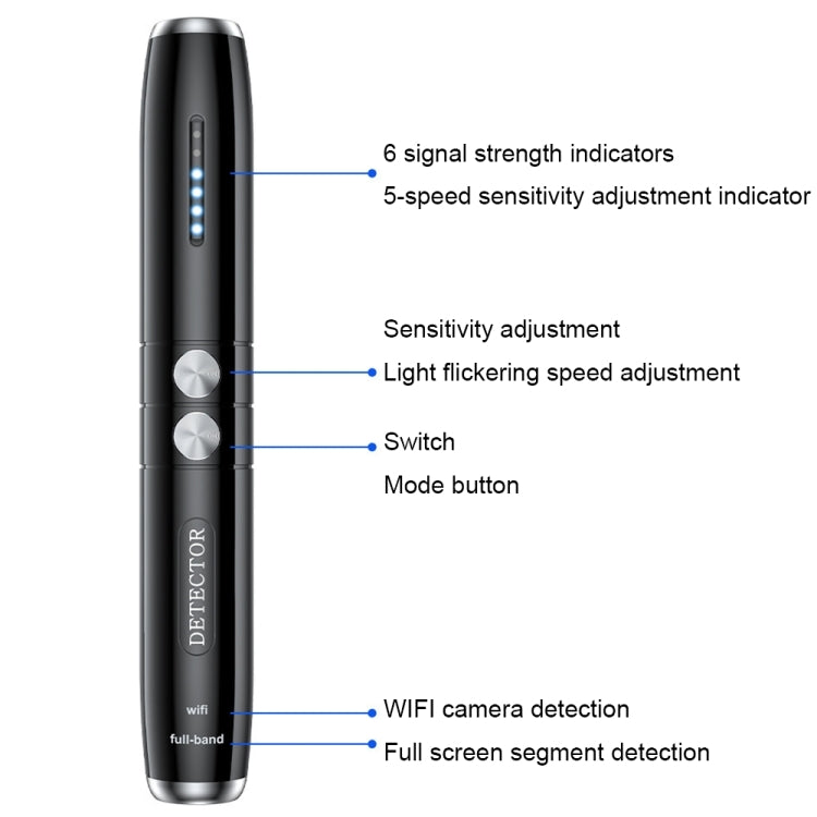 T8 Anti-eavesdropping Anti-candid Camera Infrared Detector