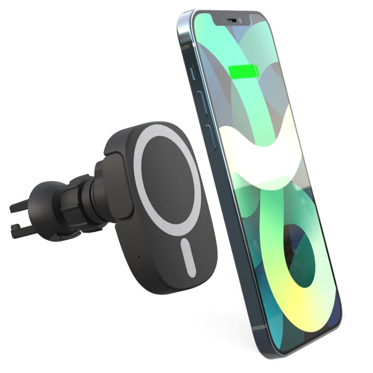 15W Intelligent Car Magnetic Wireless Charging Stand, For IPhone 12 / 13 Series