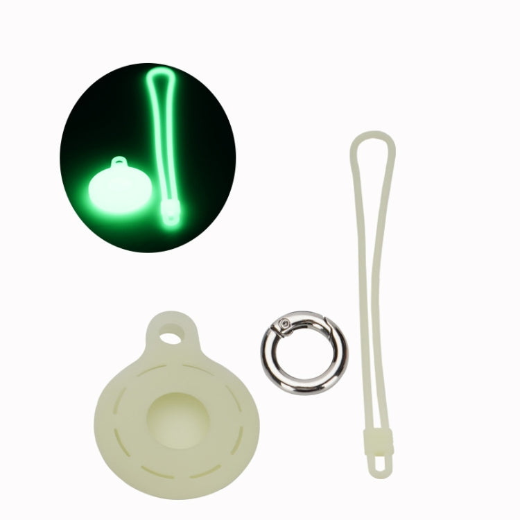For Airtag Tracking Anti-Lost Locator Silicone Case, Mint Green, Pink, Black, Red, Yellow, Orange, Coffee, Dark Green, Denim Blue, Coral Color, Lime White, Transparent, Noon Blue, Luminous White, Luminous Orange, Luminous Pink, Luminous Yellow���������...
