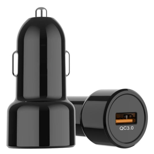 IBD321-Q3 Universal Fireproof Mobile Phone Car Charger, QC3.0 18W, QC3.0+2.4A, 2.4A+12W, 3.1A+15W, 4.8A+24W, PD 20W