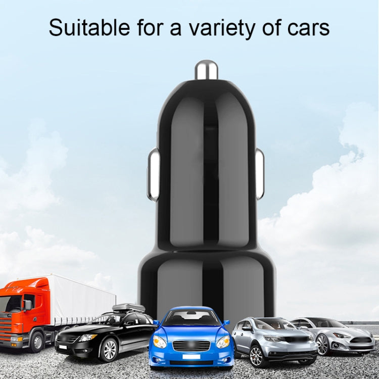 IBD321-Q3 Universal Fireproof Mobile Phone Car Charger, QC3.0 18W, QC3.0+2.4A, 2.4A+12W, 3.1A+15W, 4.8A+24W, PD 20W