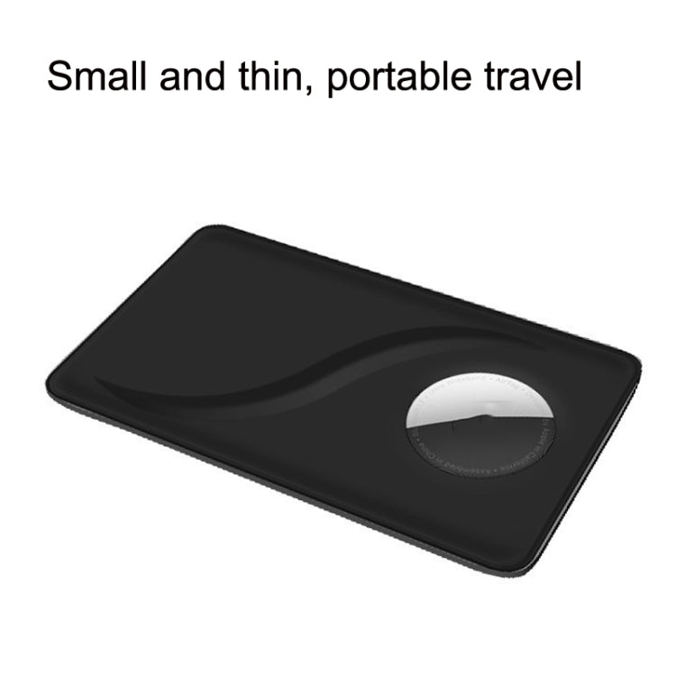 FY-2022 Locator Protective Case Card Type Anti-Lost Case Wallet for Apple AirTag, Card Type Black, Card Type White, Card Type Grey