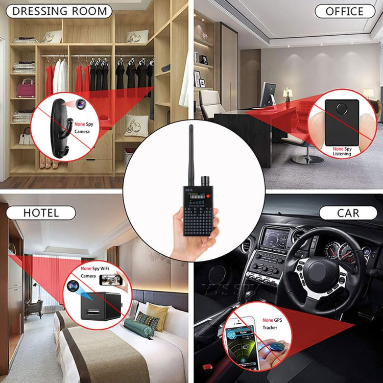 G318 Anti-eavesdropping and Anti-candid Shooting Signal Detector GPS Locator