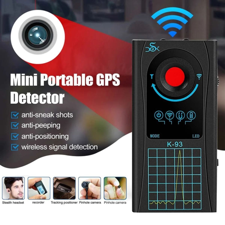 K93 Signal Detector GPS Anti-Location Camera Anti-Sneak Photo Detector, K93