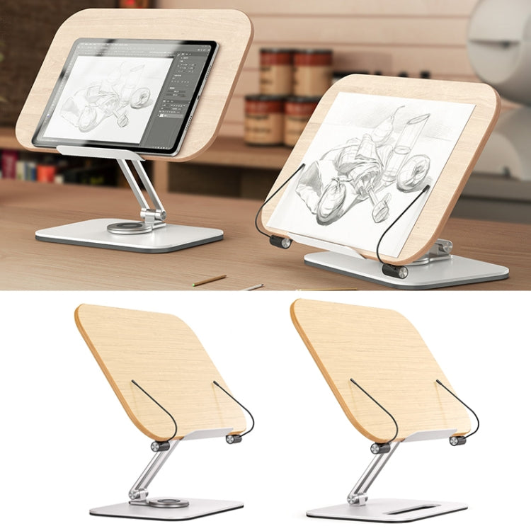 Reading Bookshelf Desktop 360-degree Rotation Multi-function Liftable Tablet Bracket, R03, R04