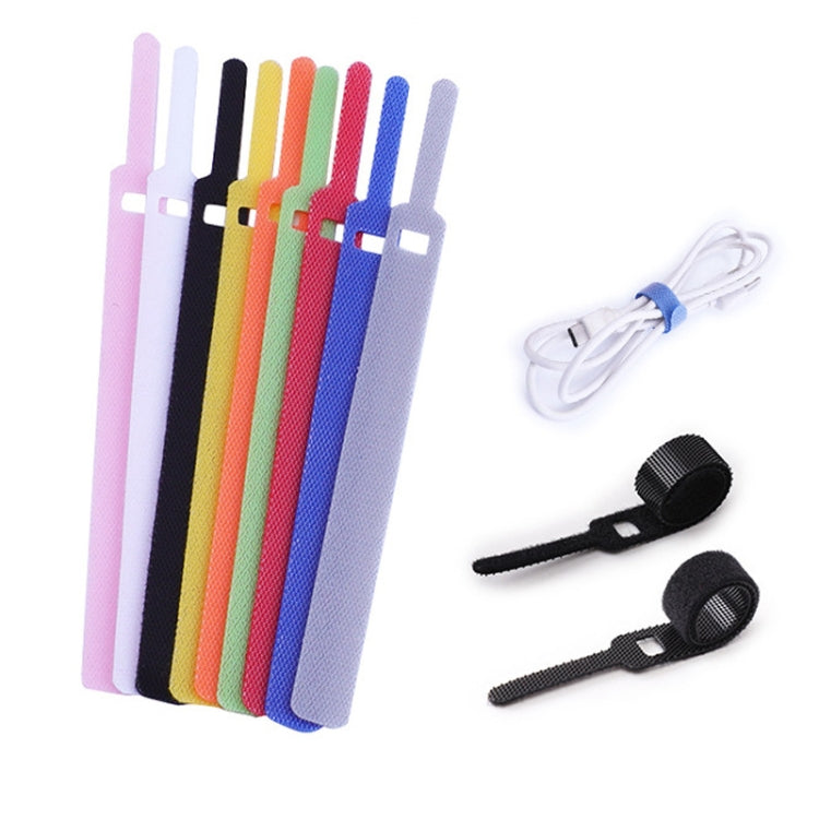 50 PCS Needle Shape Self-adhesive Data Cable Organizer Colorful Bundles, 10 x 130mm, 12 x 115mm, 12 x 145mm, 15 x 200mm, 15 x 300mm