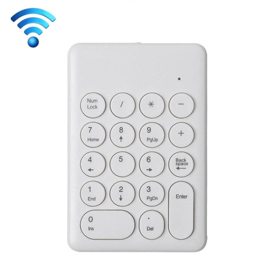 269 ??18 Keys Wireless Mini Numeric Keypad Accounting Bank Engineering Keypad, Wireless (White), Wireless (Black)